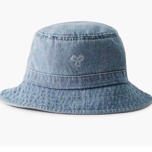 TNA denim bucket hat